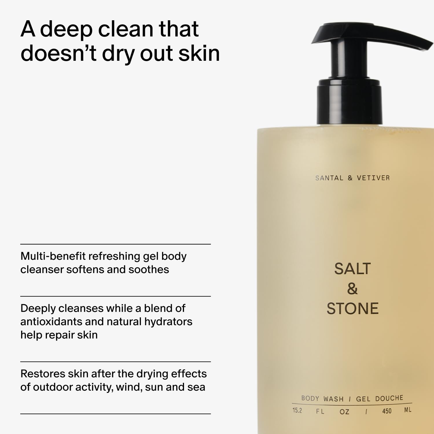 Salt & Stone Formule vegan certifiée: soins éthiques et sans compromis.