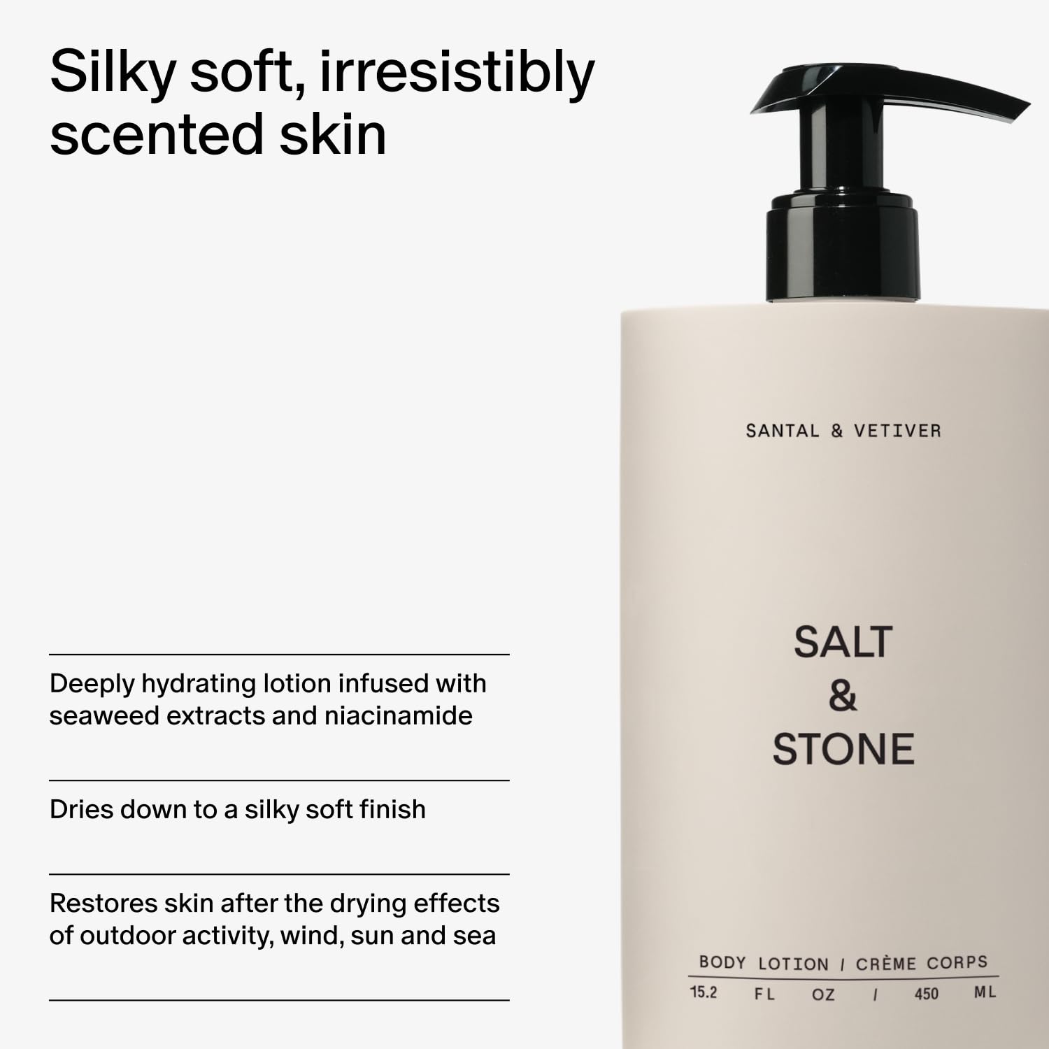 Étiquette Cruelty-Free Leaping Bunny de Salt & Stone.