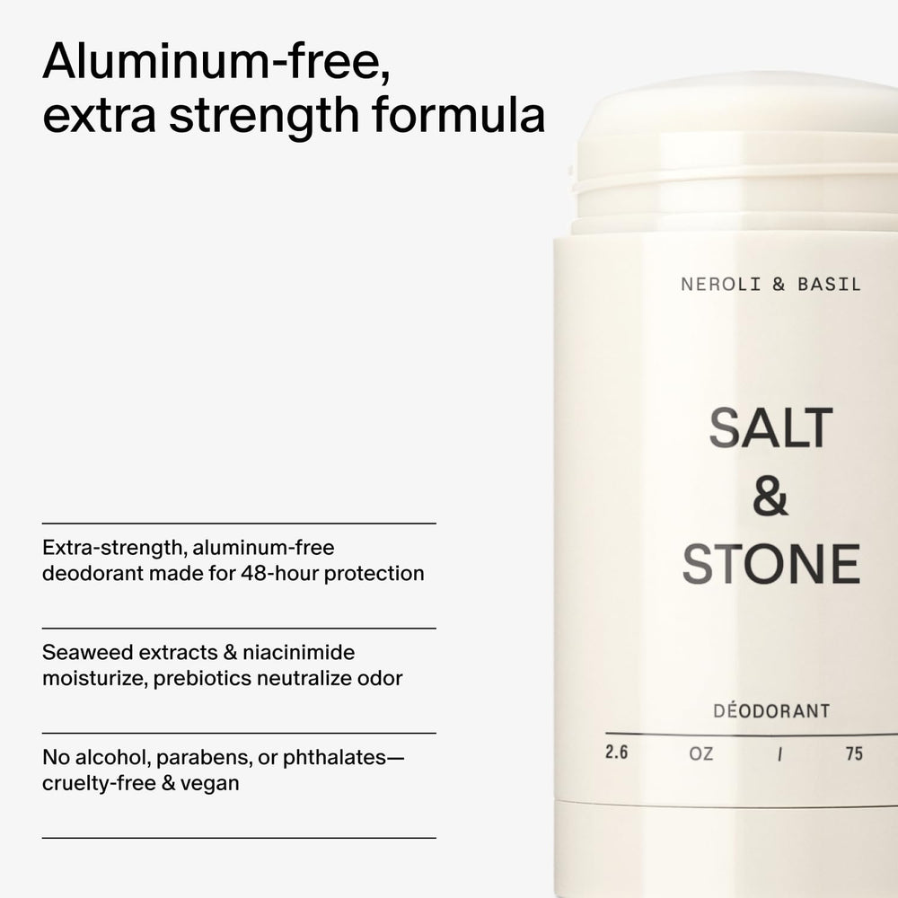 Salt & Stone Duo Signature, emballage élégant et pratique.
