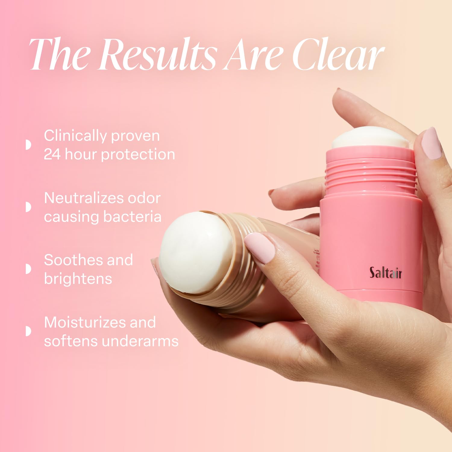 Saltair, baton-deodorant-parfum-pink-beach: parfum tropical sans compromis sur la douceur.
