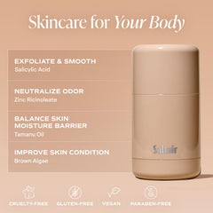 Saltair Déodorant Skincare - parfum Santal Bloom, fragrance florale et boisée.