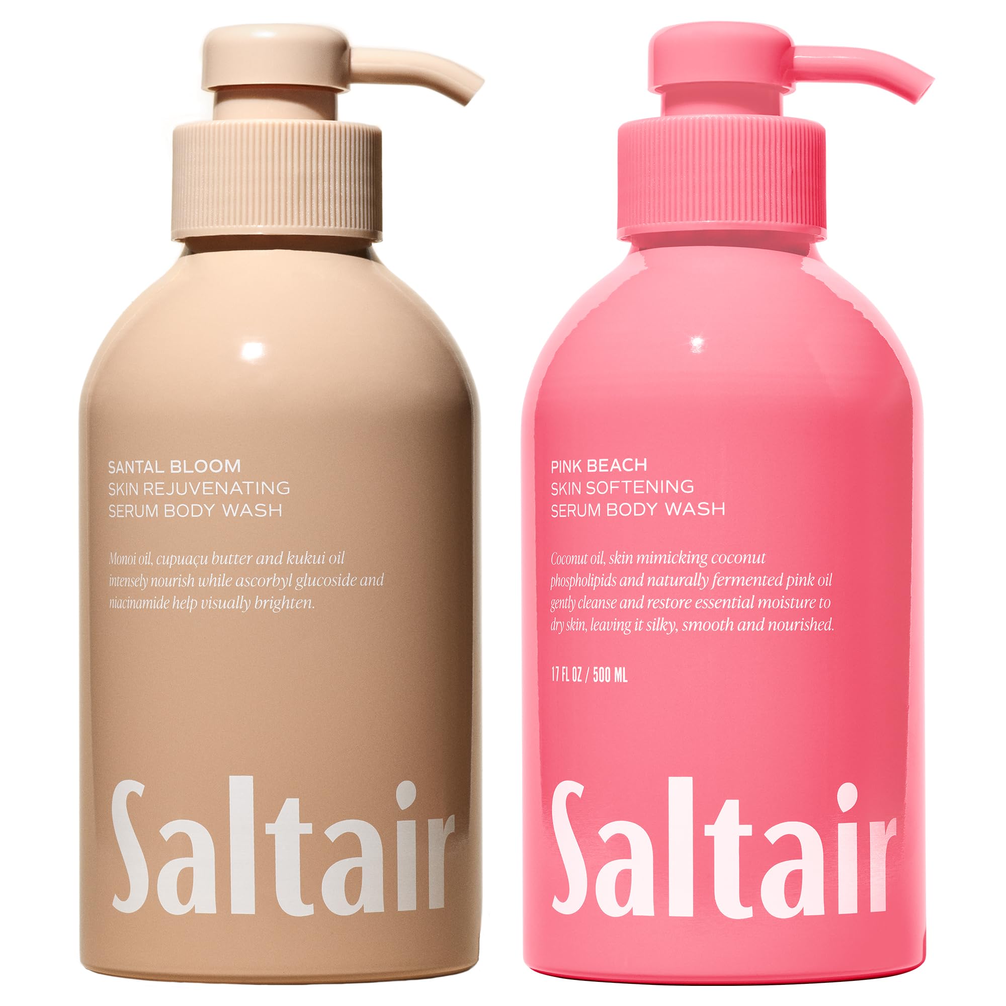 Saltair pack signature: duo hydratant pour peau douce après la douche.