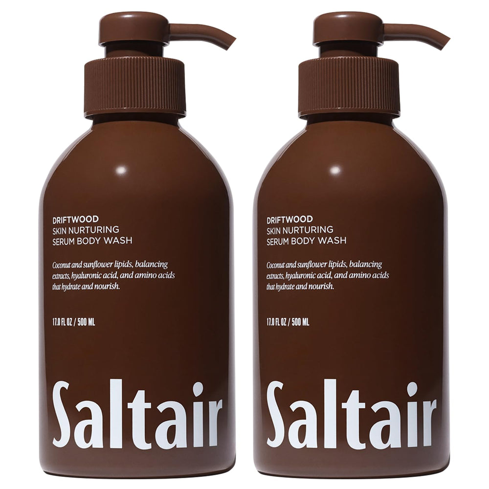 Saltair Driftwood: bouteille pompe montrant l’hydratation rapide.