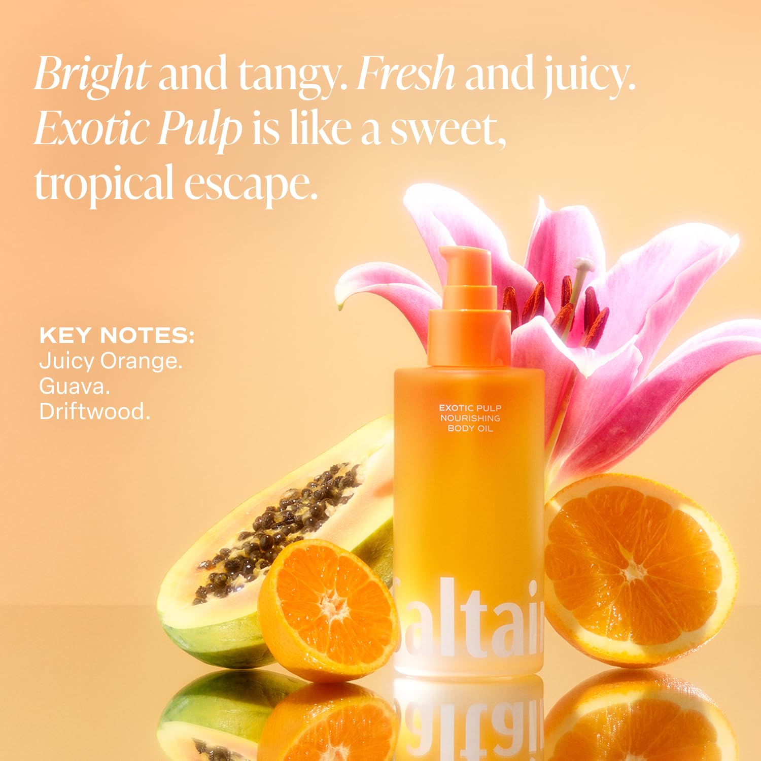 Saltair Pulpe Exotique – Parfum fruité et vivifiant.