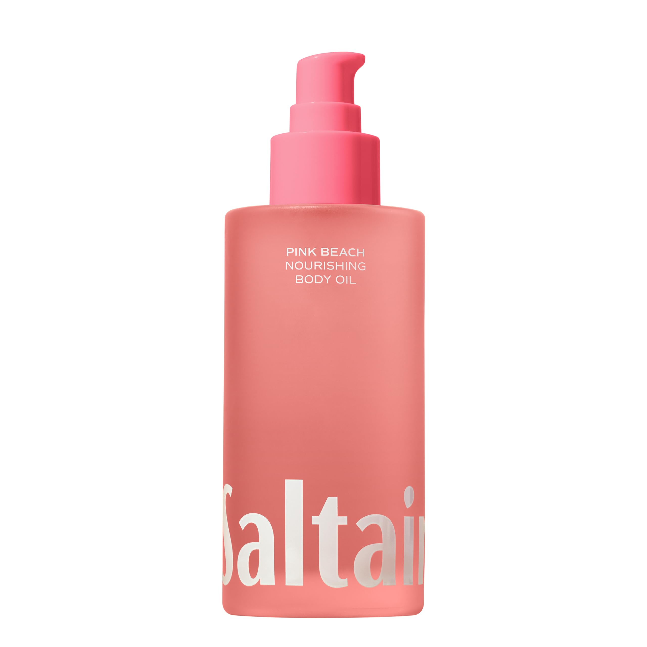 Saltair huile corps rose plage après-douche pompe, hydratation rapide.