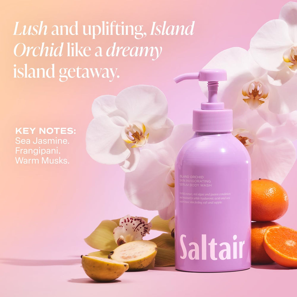 Huile de Kukui Saltair avec antioxydants pour protéger la peau.