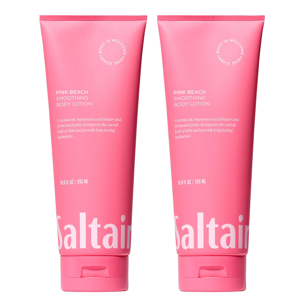 Saltair lotion pour le corps 2pack emballage pratique et hydratant pour la peau sèche