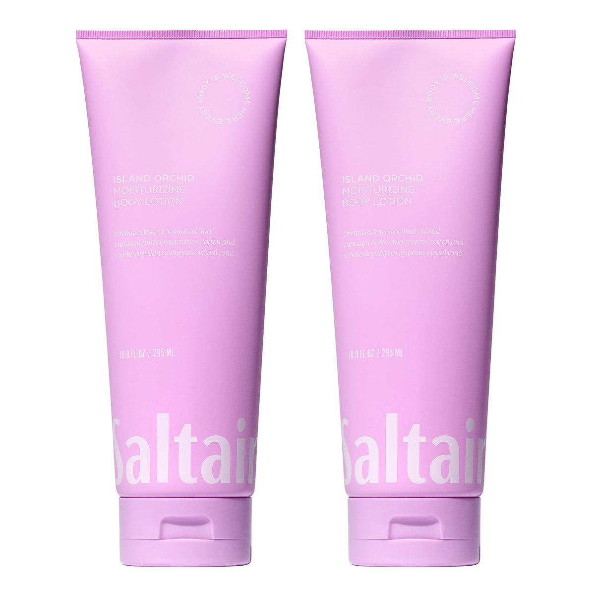 Saltair Lotion Corps deux tubes dix onces, hydratation durable pour peau sèche.