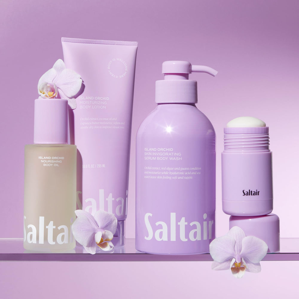 Lotion Saltair non testée sur les animaux, choix éthique et vegan.