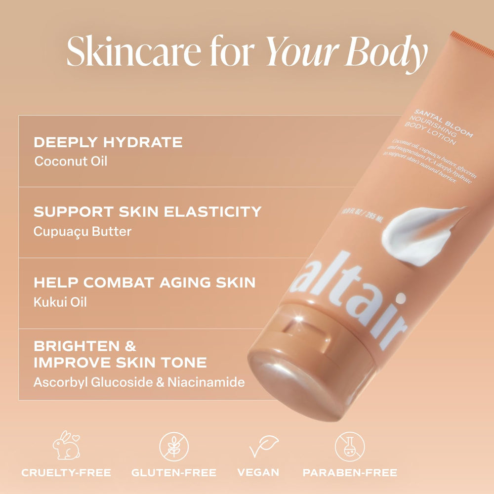 Saltair lotion corps: texture crème riche et veloutée.