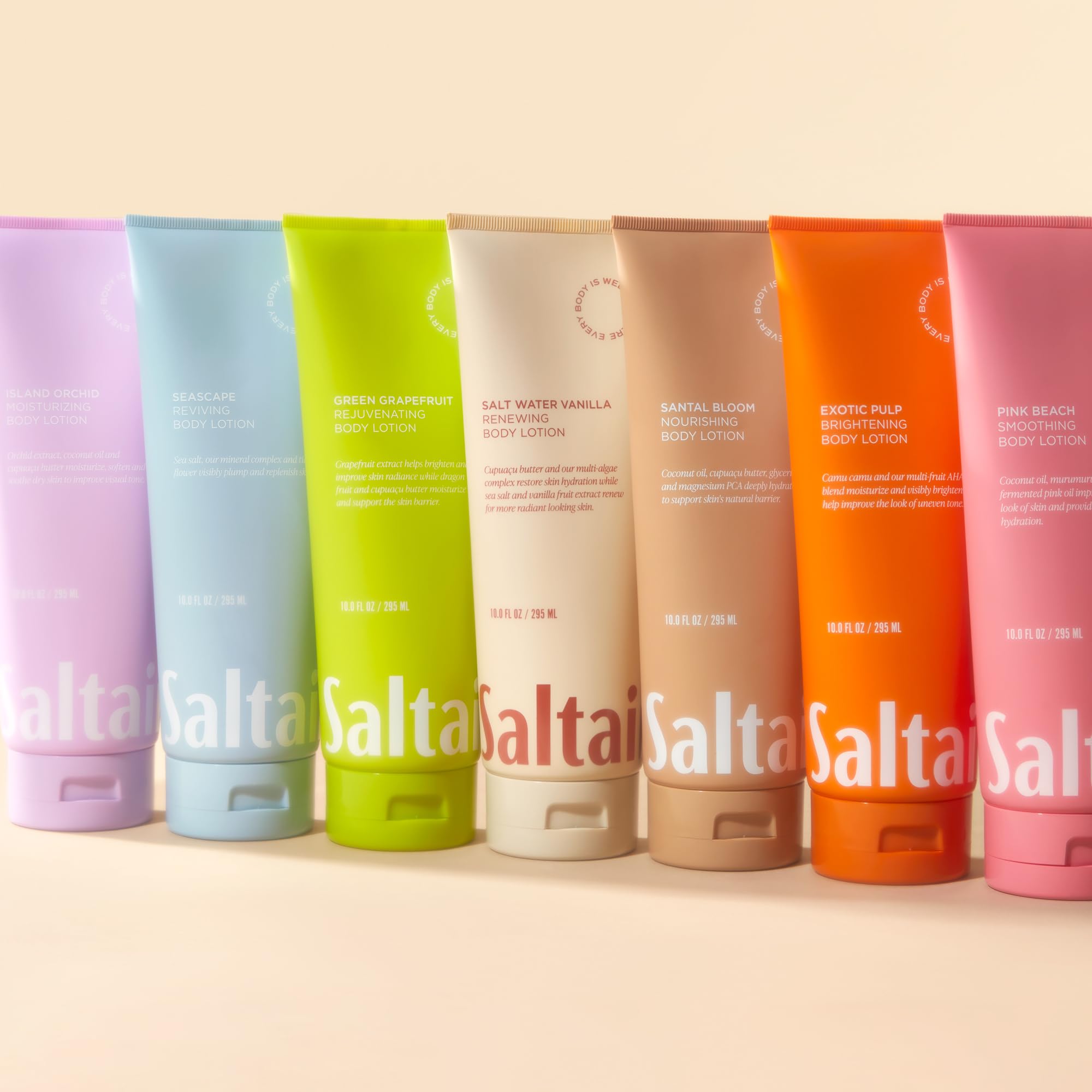 Saltair lotion corps: utilisation quotidienne idéale après douche.