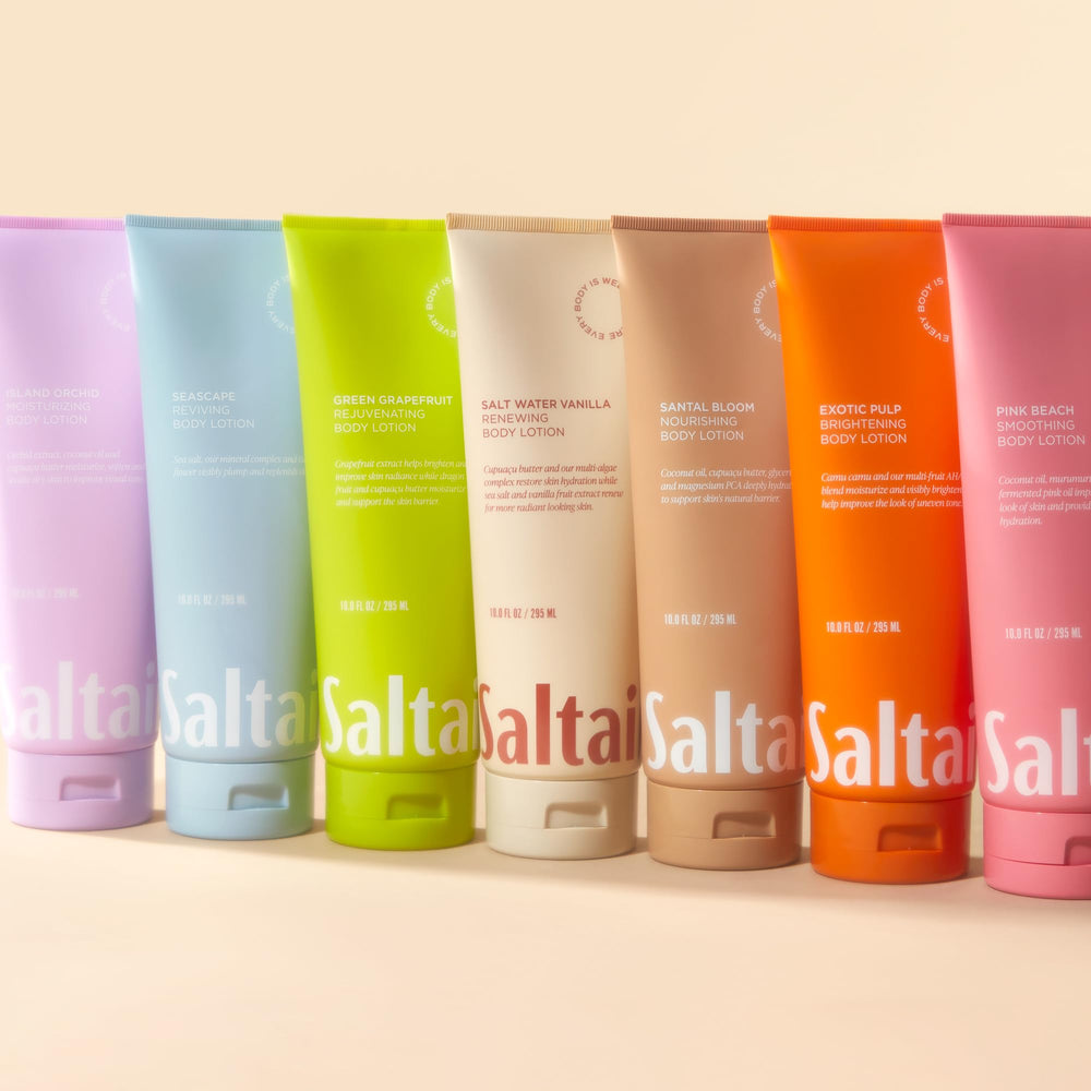 Saltair lotion corps: utilisation quotidienne idéale après douche.