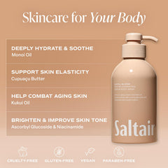 Saltair Santal Bloom : verse pompe, praticité et soin faciles à utiliser.