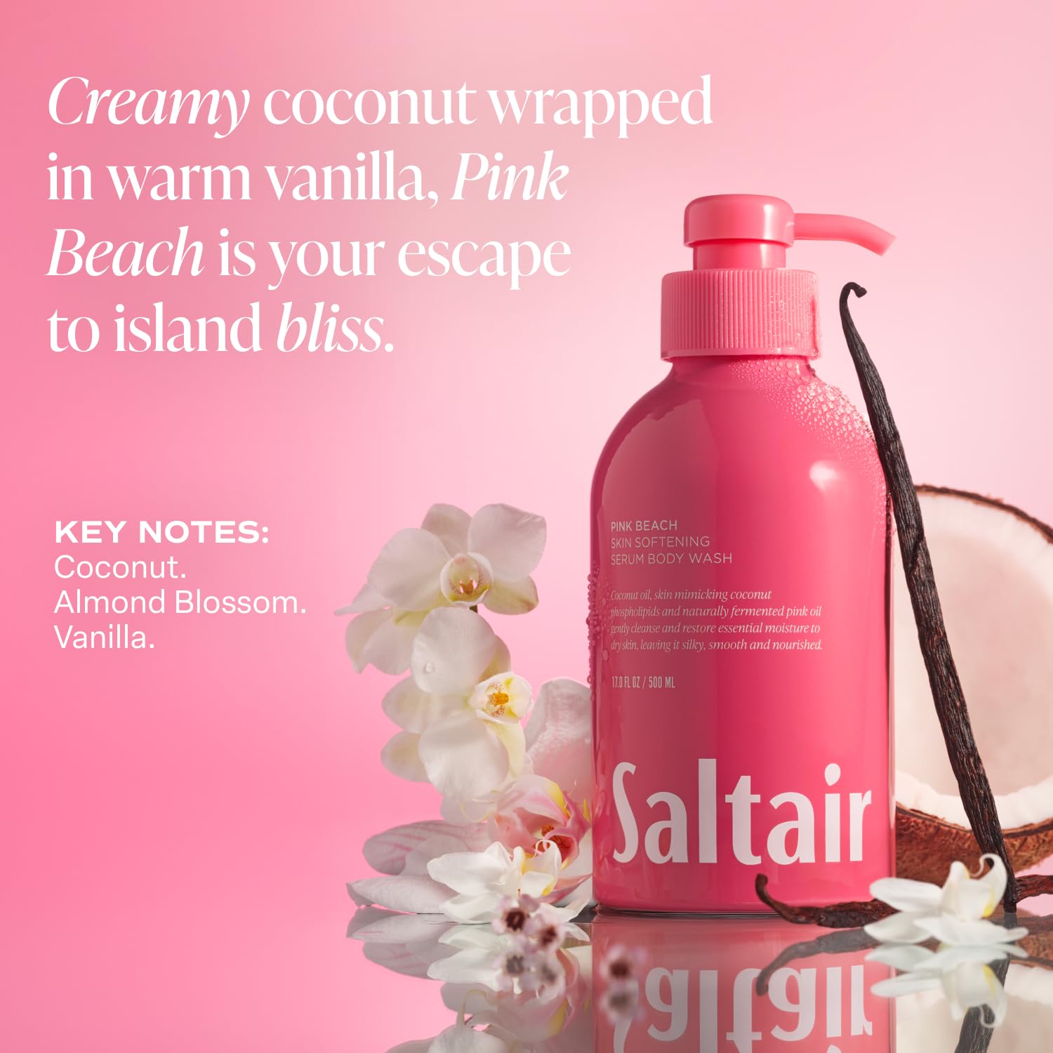Saltair senteur insulaire: ambiance vacances, parfum subtil et durable.
