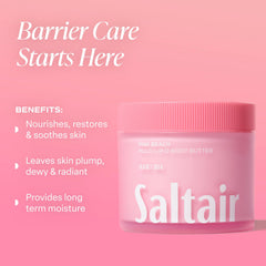 Saltair texture crème-corps épaisse, absorption rapide pour peau douce.