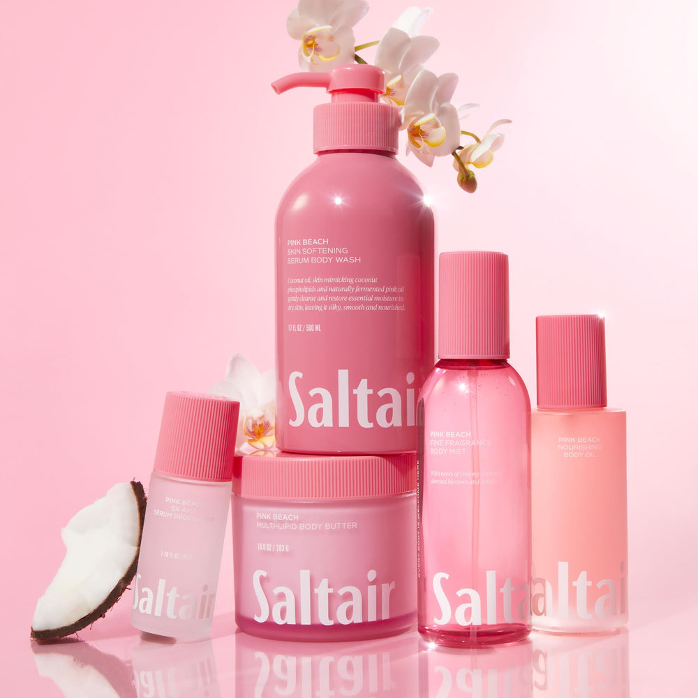 Saltair démonstration d’utilisation: crème-appliquée sur peau sèche pour hydratation durable.