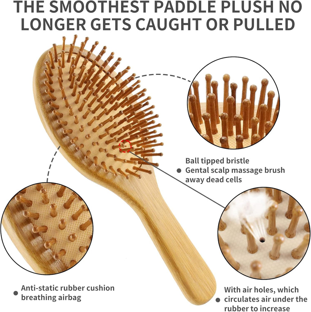 Saltrad brosse-bambou-mini pratique en voyage