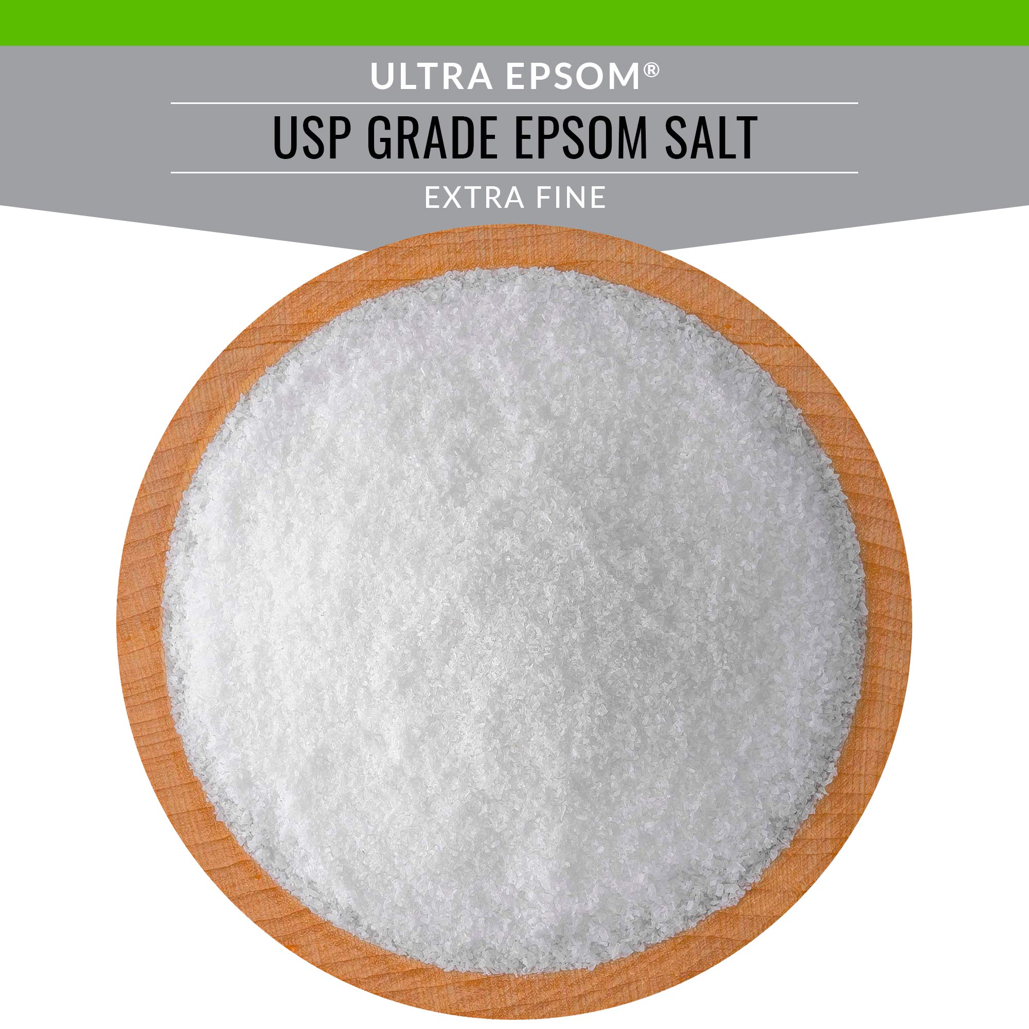 SaltWorks Ultra Epsom idéal pour gommages et lotions faits maison