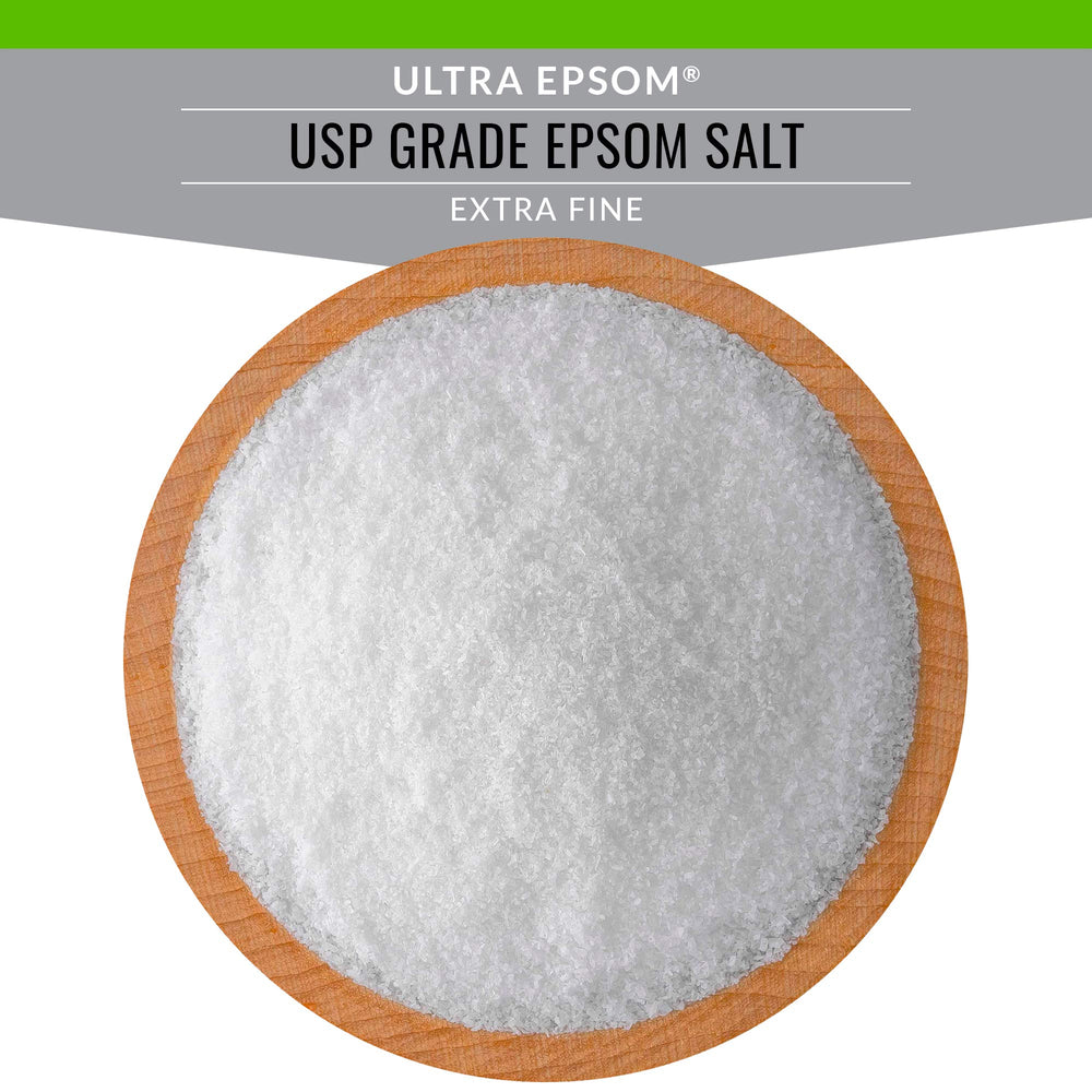 SaltWorks Ultra Epsom idéal pour gommages et lotions faits maison