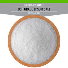 SaltWorks Ultra Epsom idéal pour gommages et lotions faits maison