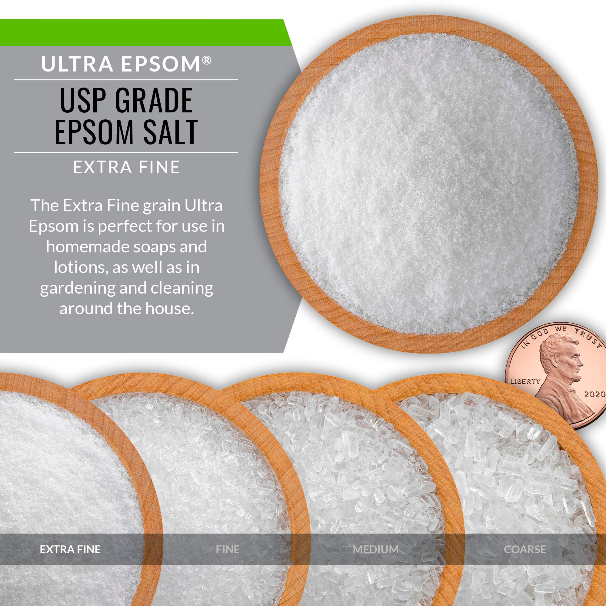 SaltWorks Ultra Epsom convient au nettoyage domestique grâce à sa dissolution facile