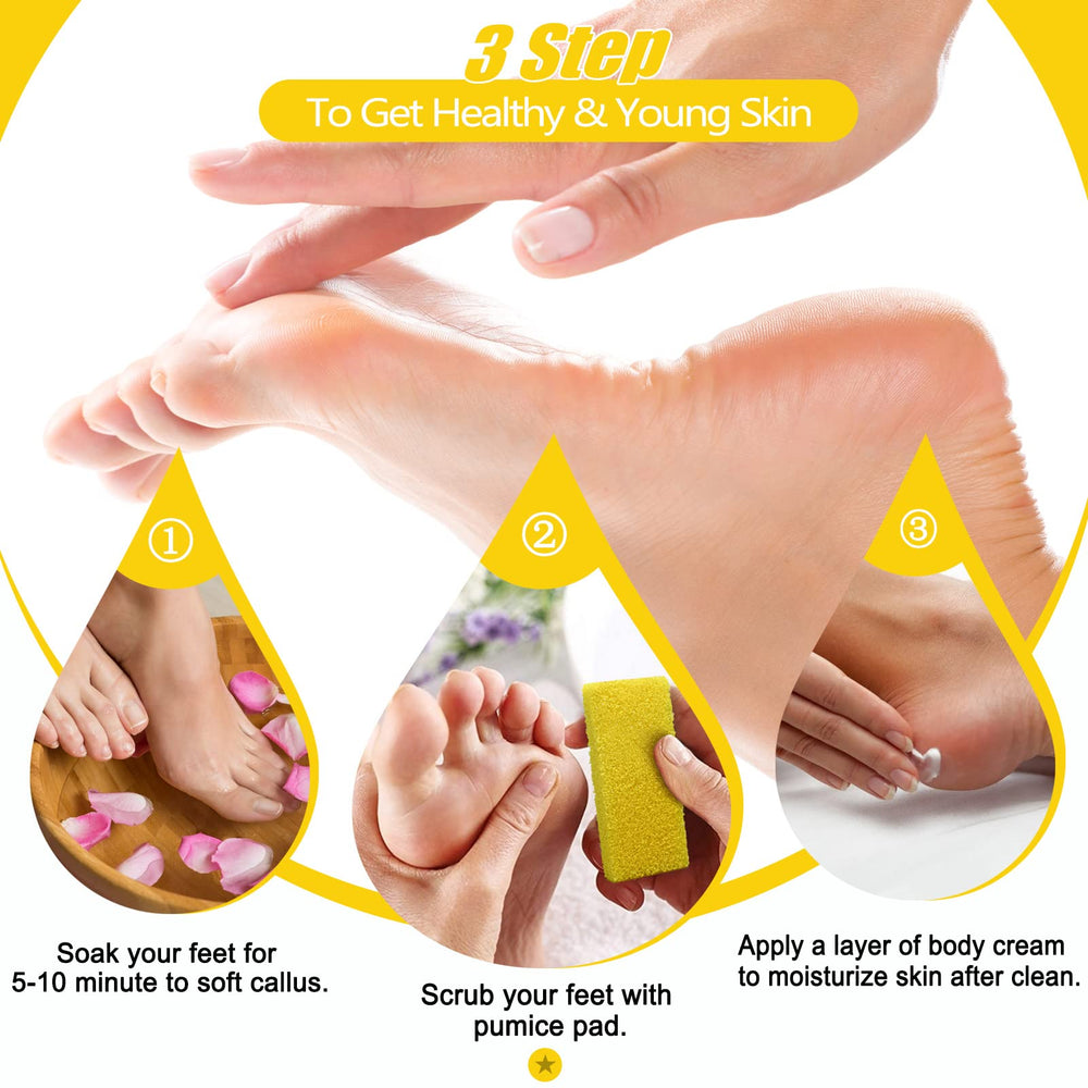 SALVMARY pierre ponce pieds bleu gros — efficacité sur callosités tenaces.