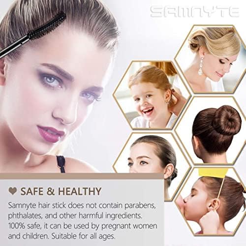 Samnyte bâton finition cheveux non gras, fini naturel et discret.