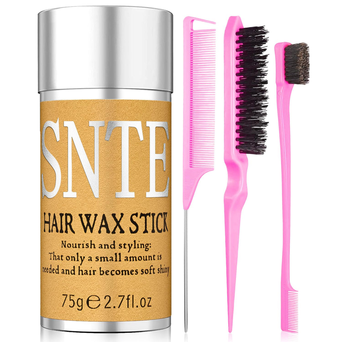 Samnyte bâton wax cheveux lissage rapide sans résidu.