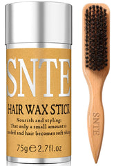 Samnyte brosse cheveux bois avec poils de sanglier pour un coiffage doux.