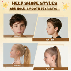 Samnyte Gel Enfants — coiffage facile pour un look net et rapide.