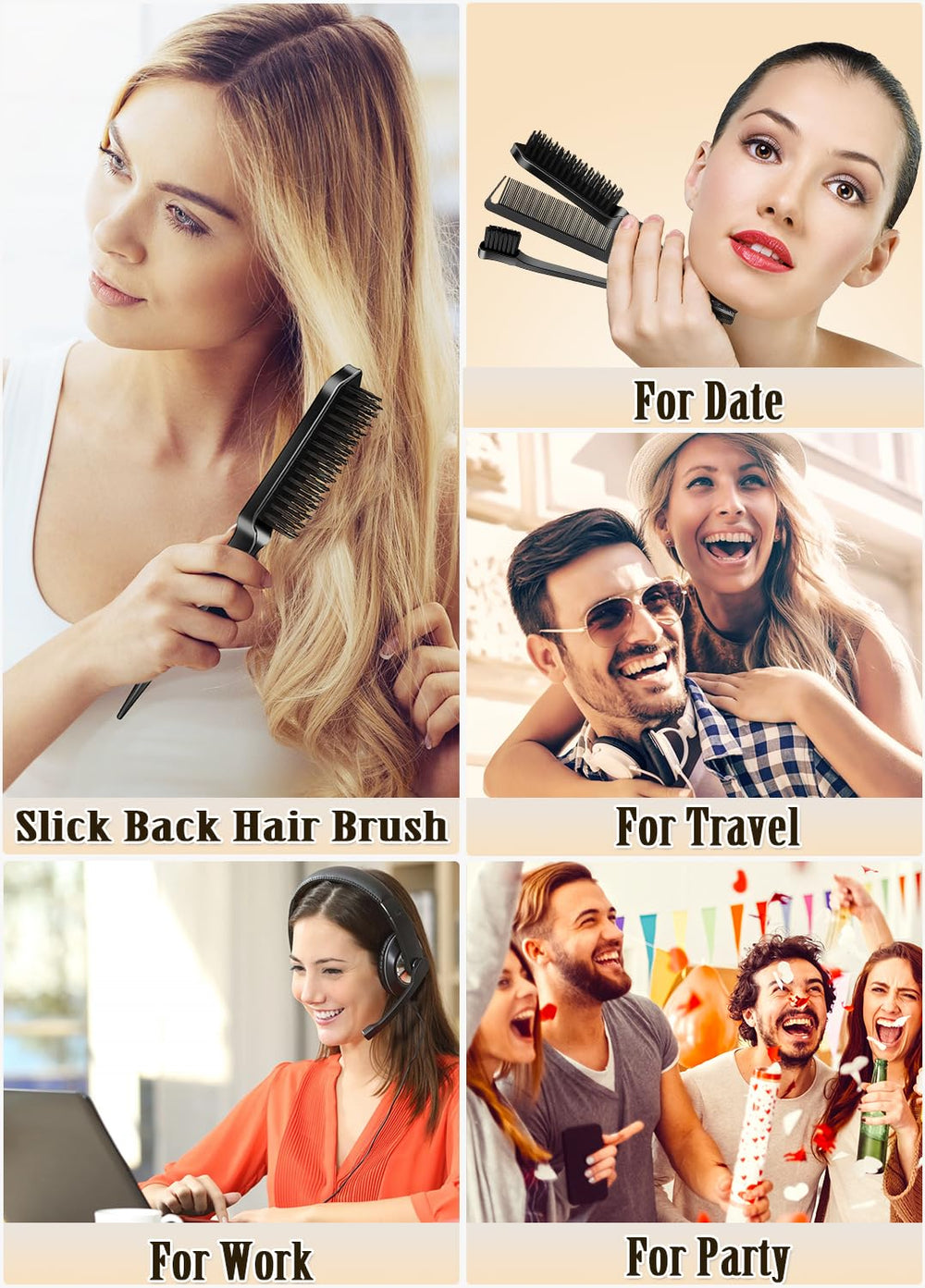Samnyte application-stick-cire-cheveux montre l’usage quotidien