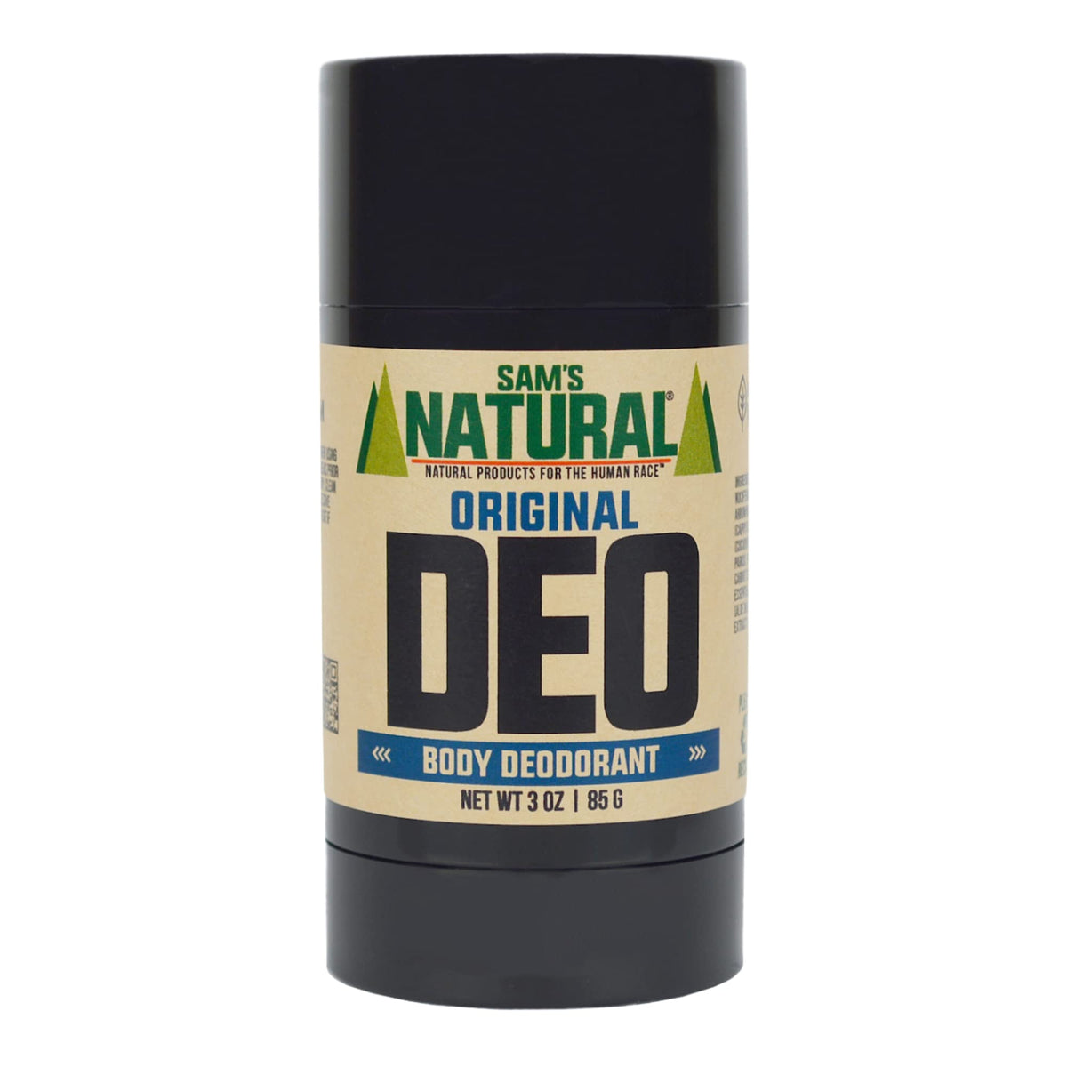 Sam's Natural Déodorant Original, bouteille 3oz, fraîcheur durable toute la journée.