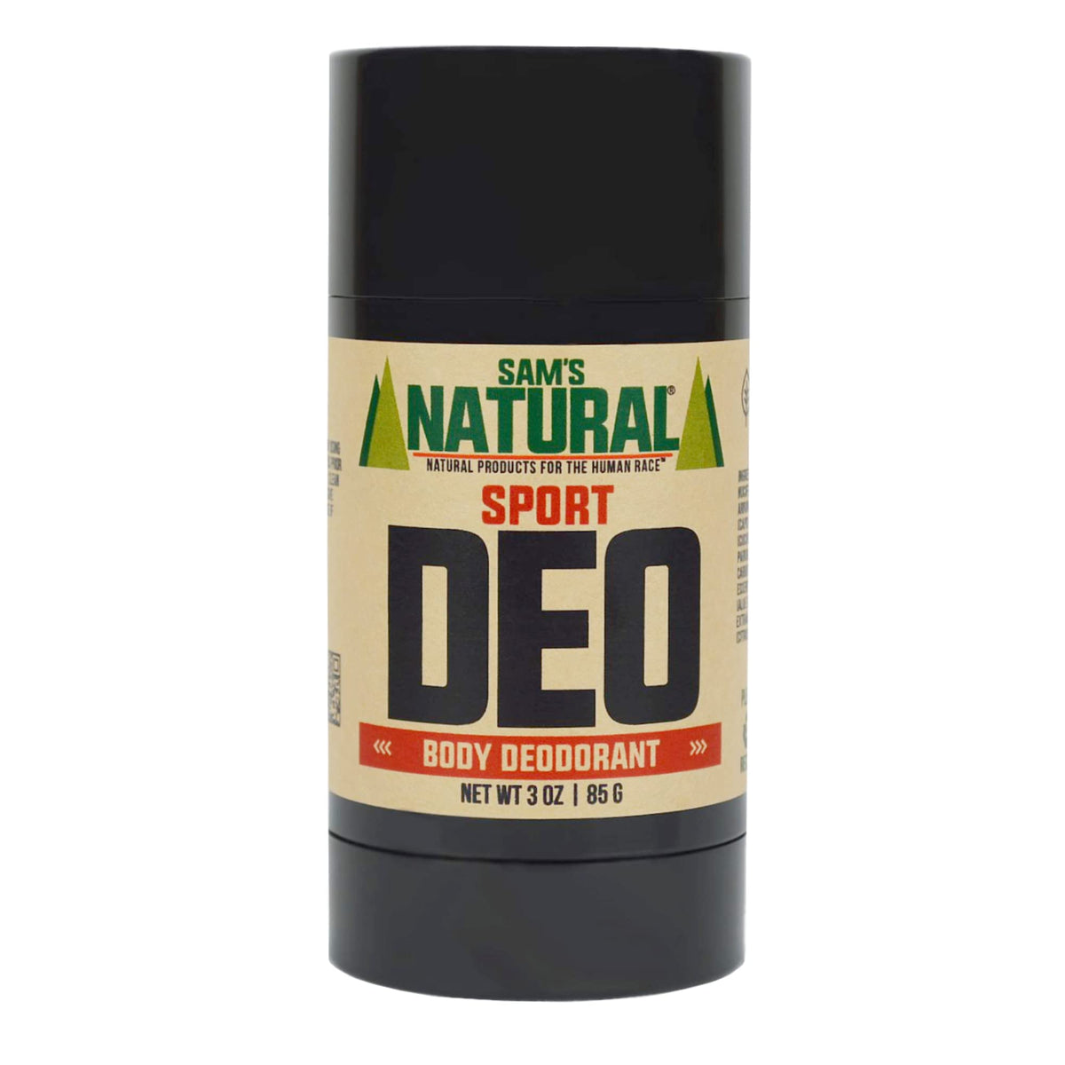 Sam's Natural Sport en tube recyclable, pratique et écoresponsable.
