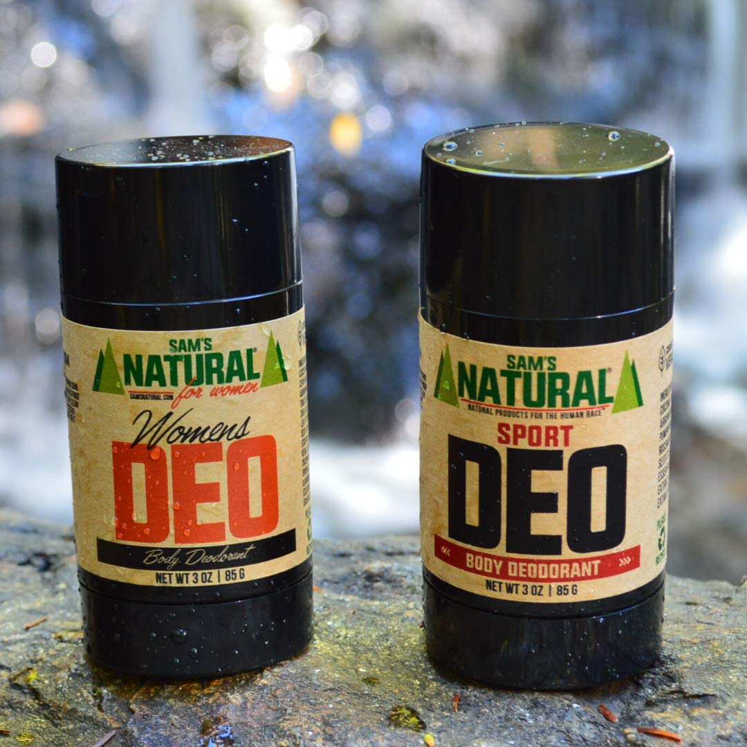 Formule naturelle sans aluminium du Déodorant Sport Sam's Natural.