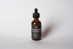 Sérum régénération Samson's Apothecary, bouteille 60 ml prête pour une application ciblée sur le cuir chevelu.