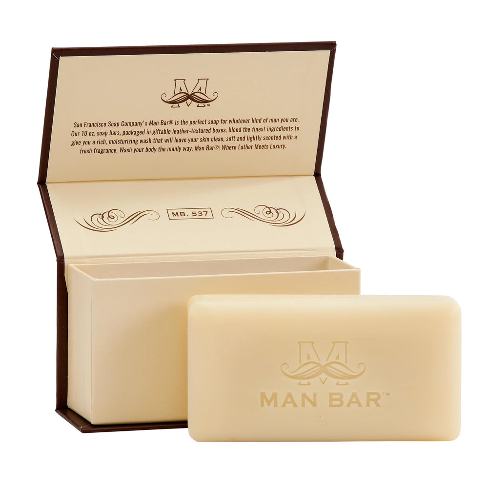 Barre San Francisco Soap Company - emballage robuste, cadeau élégant.