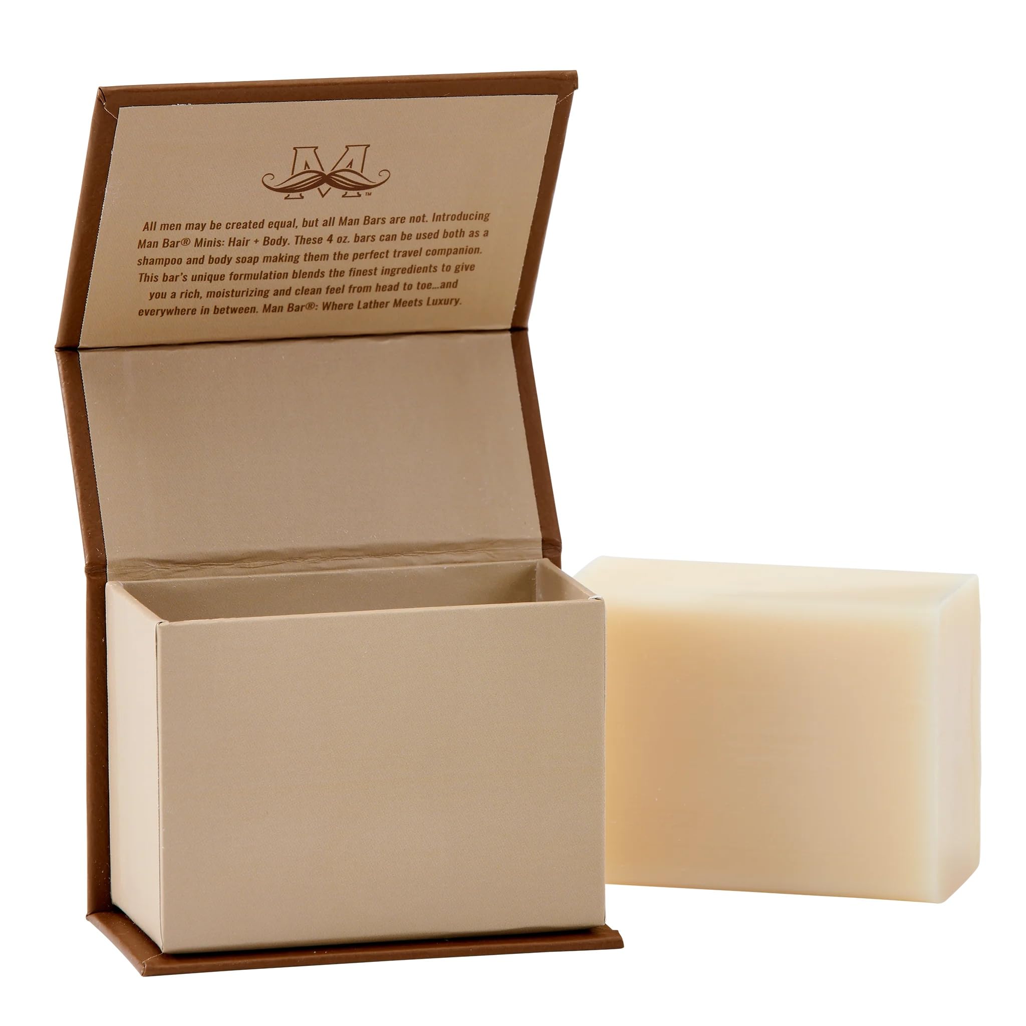 San Francisco Soap mini-bar mousse riche, texture onctueuse et hydratante.