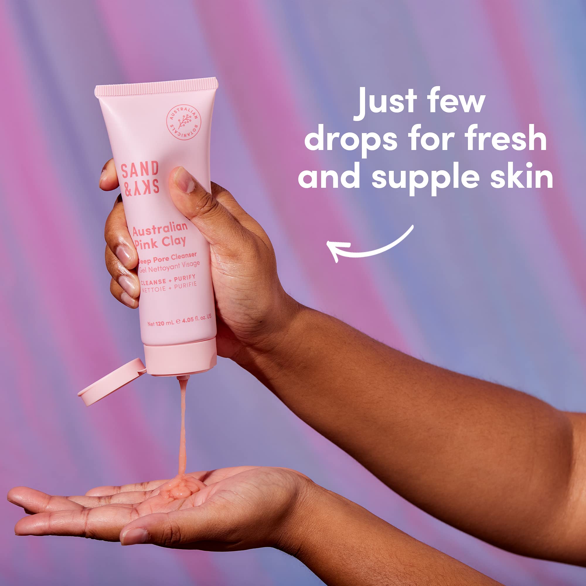 Sand & Sky exfoliant-lime-finger-australien apaise et élimine les impuretés en douceur