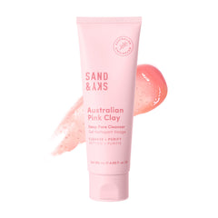 Sand & Sky lavage-visage argile-rose nettoie les pores en douceur et purifie la peau