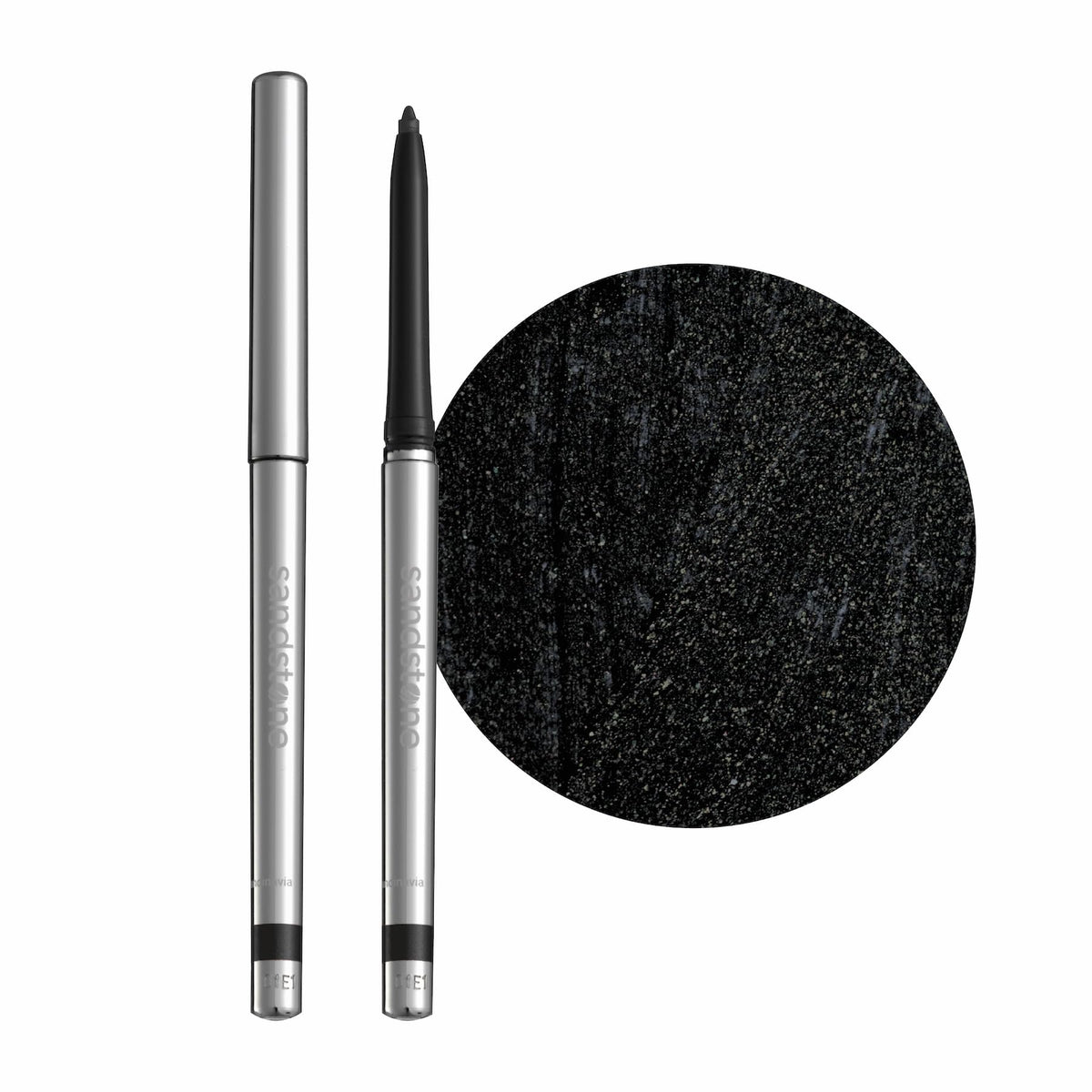 Sandstone Scandinavia crayon yeux métallique imperméable noir pour un regard durable