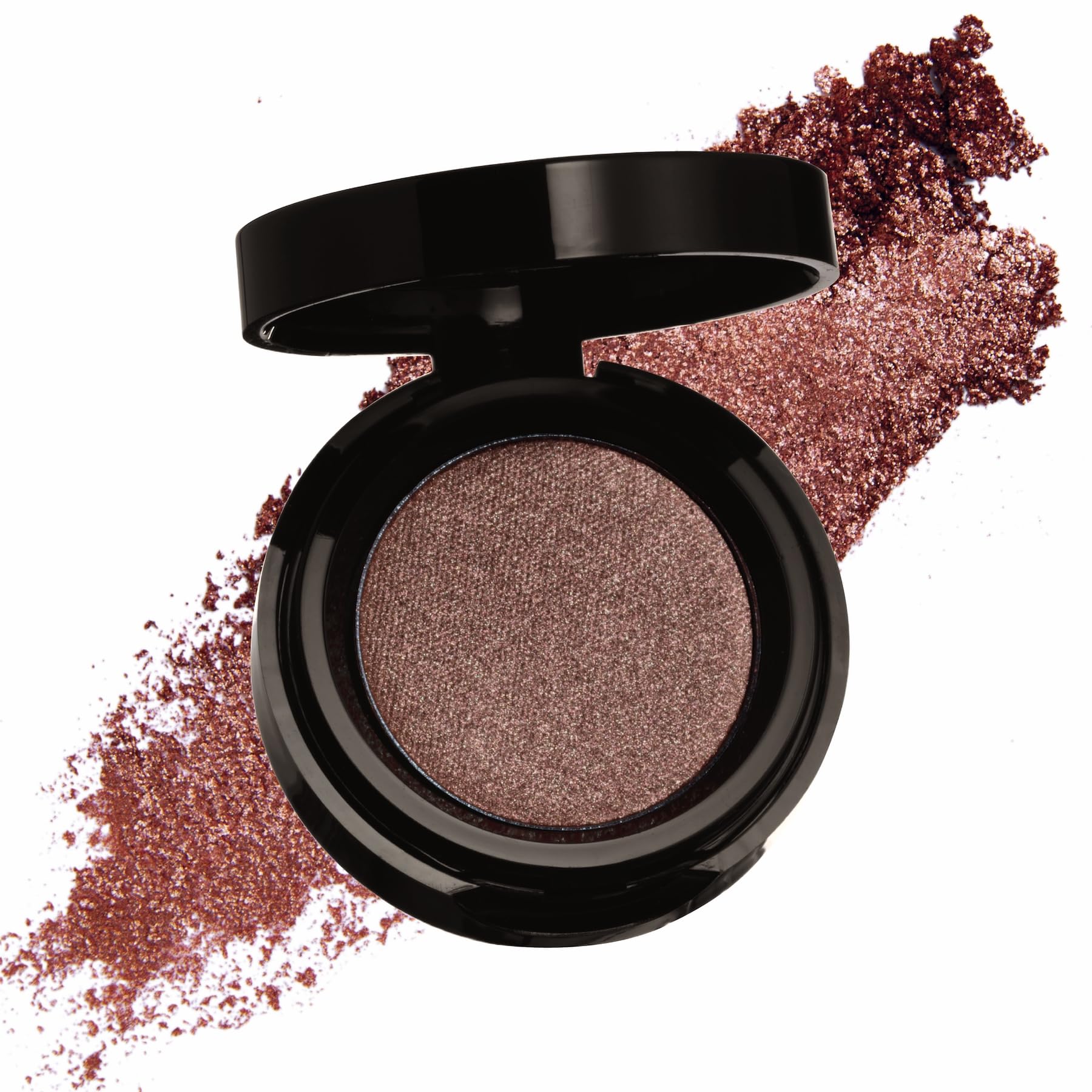 Sandstone Scandinavia Eyeshadow brun scintillant pour un regard durable.
