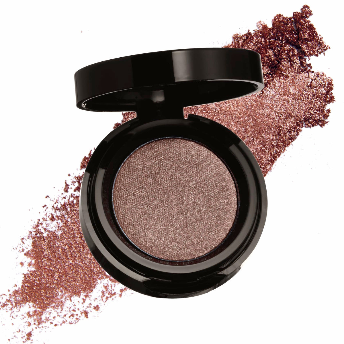 Sandstone Scandinavia Eyeshadow brun scintillant pour un regard durable.
