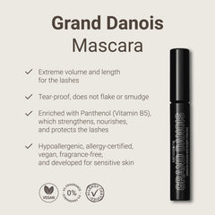 Sandstone Scandinavia Mascara brosse - précision d application pour cils définis.