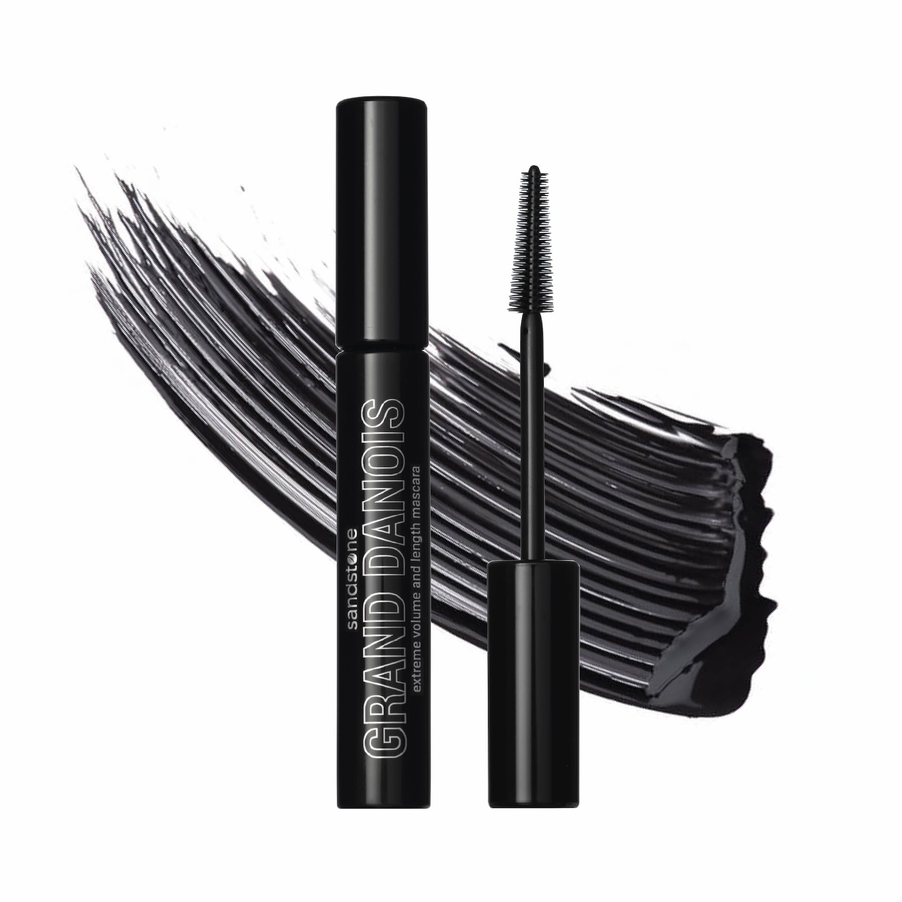 Sandstone Scandinavia Mascara sans parfum - douceur pour yeux réactifs.