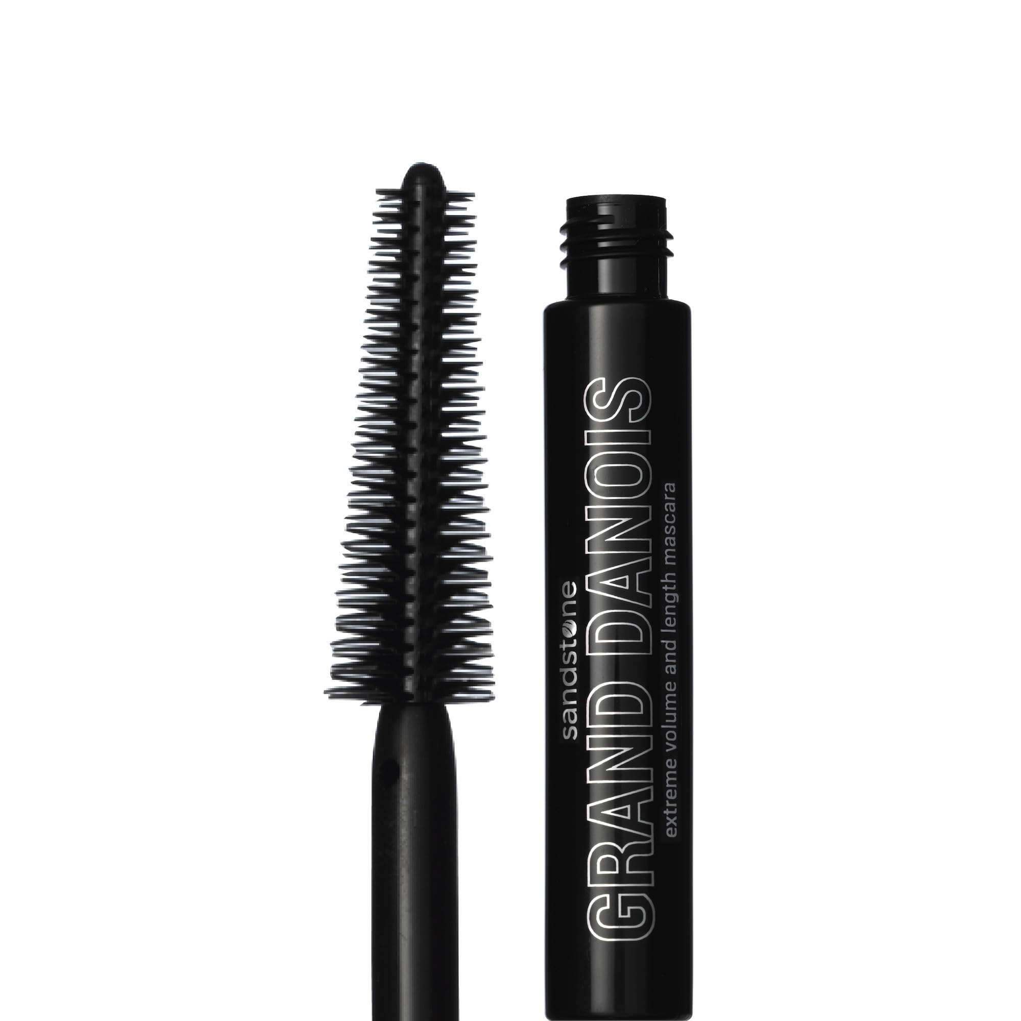 Sandstone Scandinavia Mascara flacon - idéal pour yeux sensibles et confort quotidien.