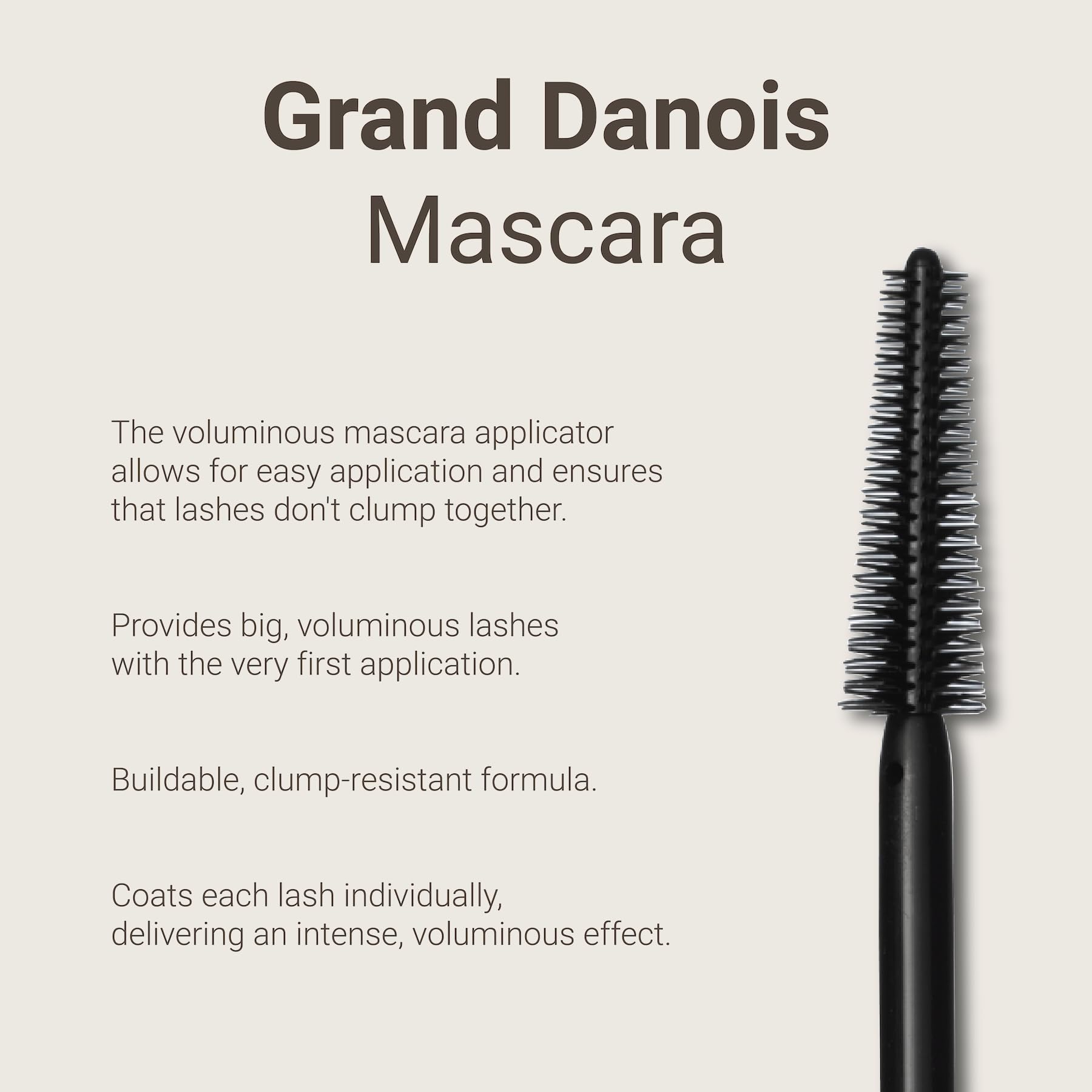 Sandstone Scandinavia Mascara testé pour les allergies - douceur pour yeux sensibles.