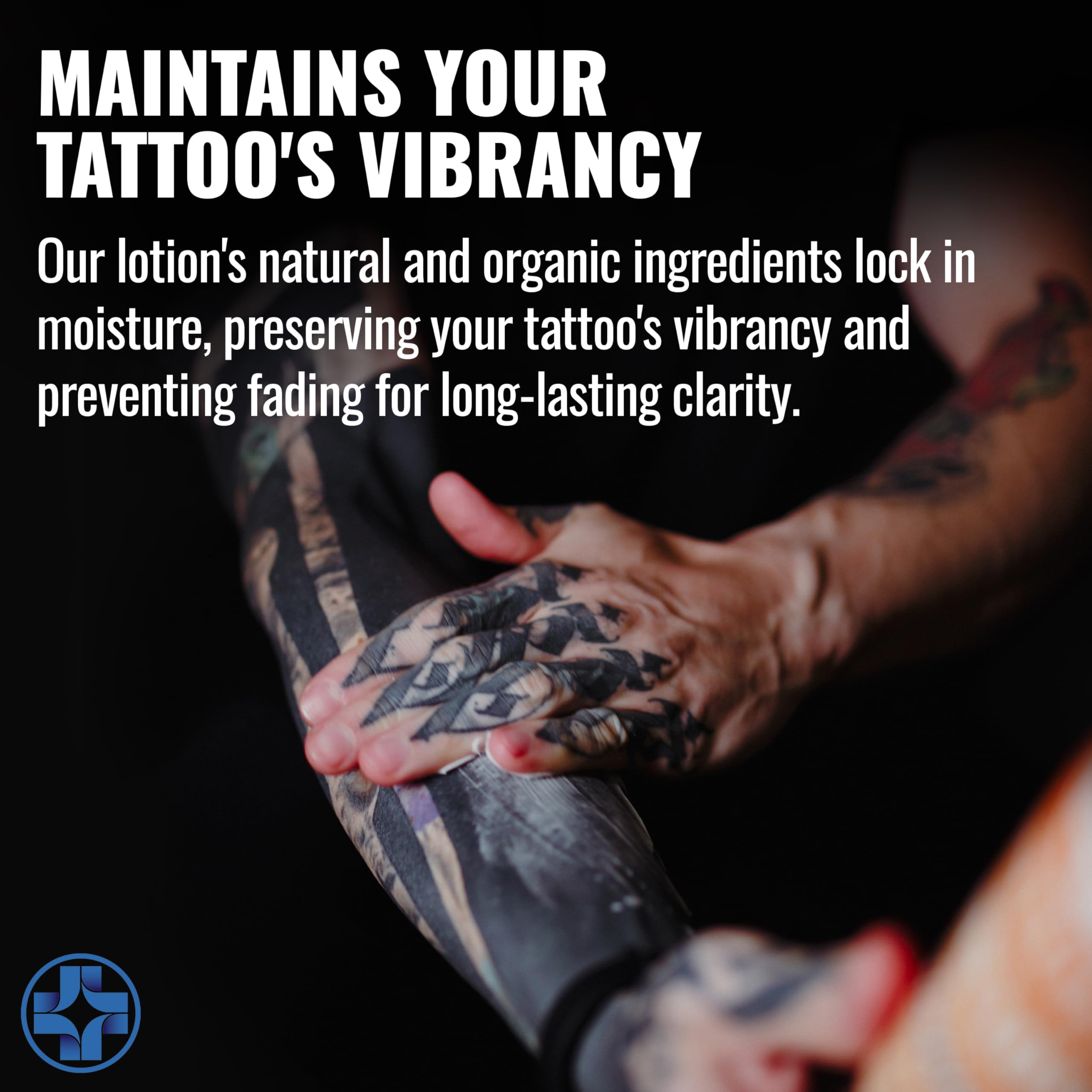 Saniderm Daily Tattoo Lotion — ingrédients naturels et organiques pour un soin respectueux des tatouages.