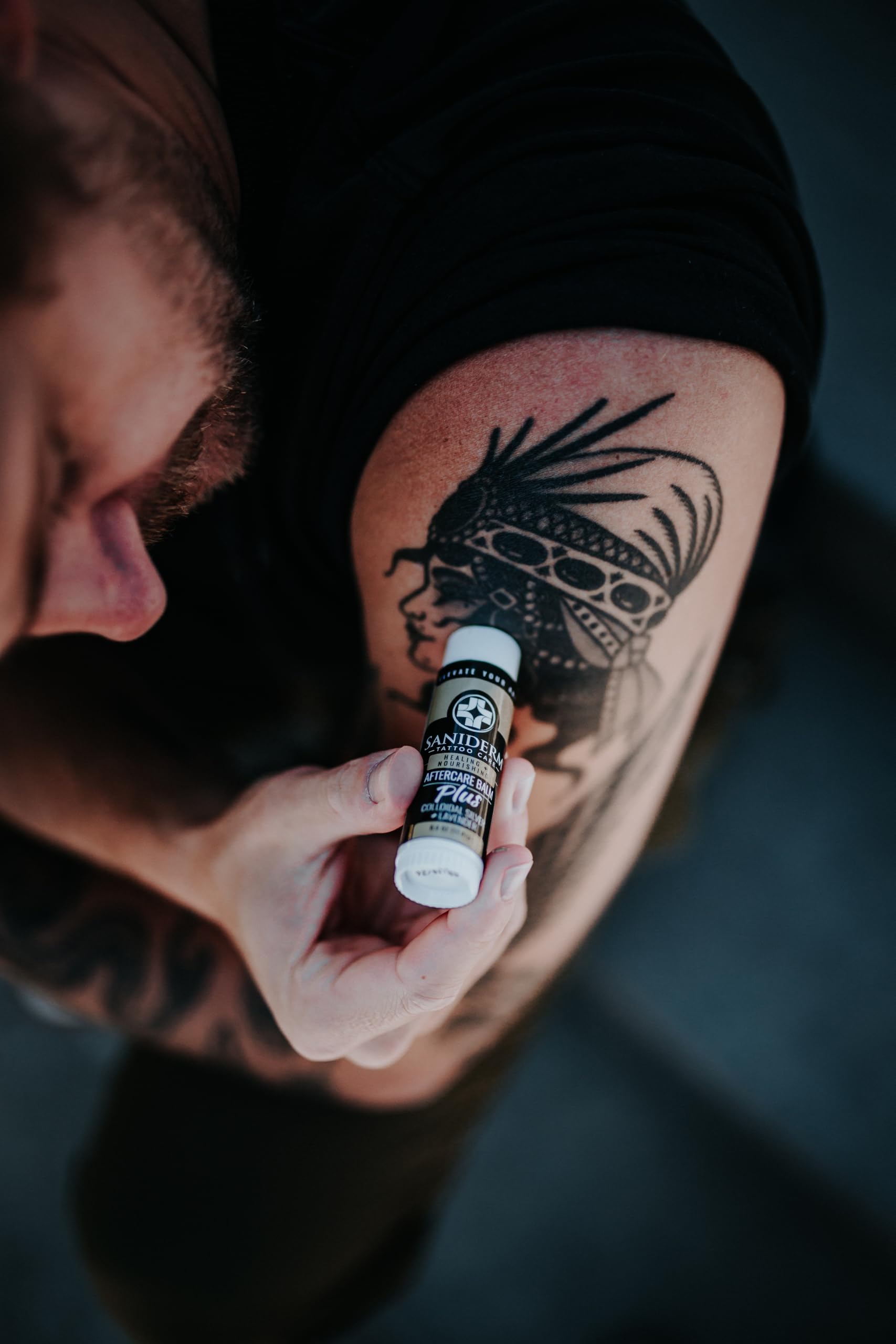 Soin après-tatouage Saniderm pour peau nourrie