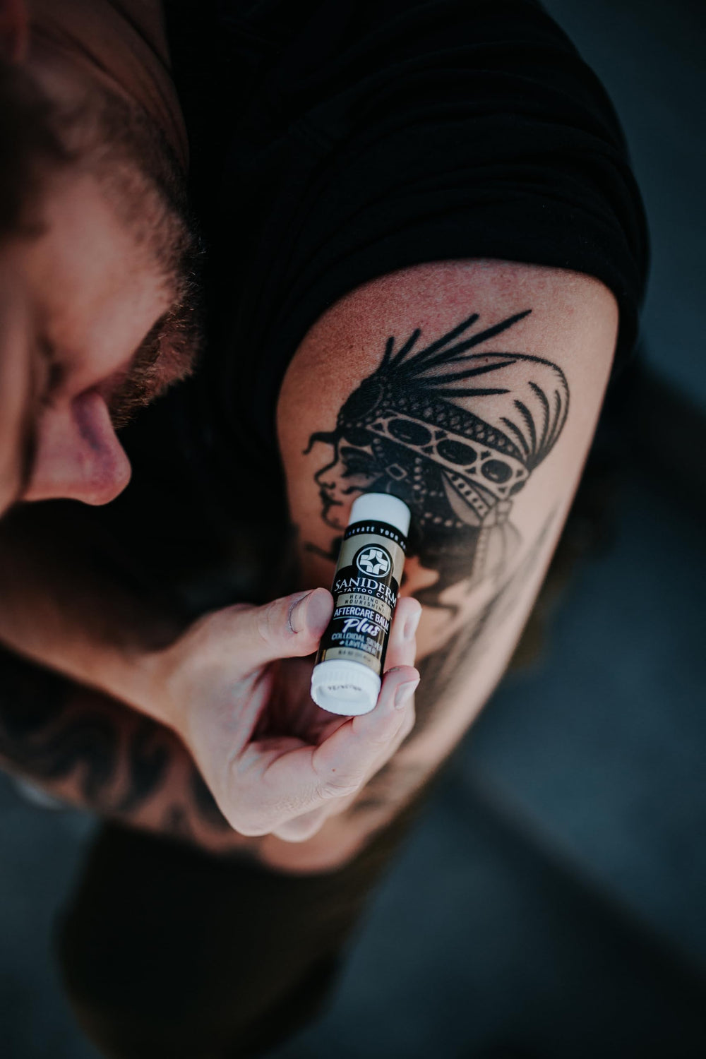 Soin après-tatouage Saniderm pour peau nourrie