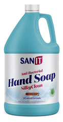 Sanit Silky Clean – bouteille mains, hydratation riche après lavage.